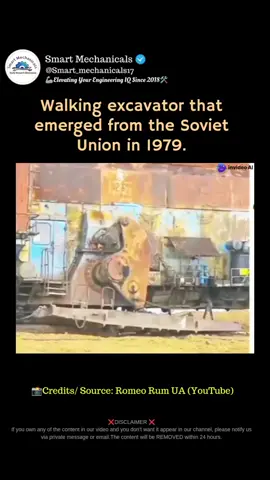 Have you ever heard about the incredible walking excavator from the Soviet Union? - Equipment Financing | Working Capital | Invoice Factoring Call Now: (801) 200-3989 VossiFinance.com - Credits/ Source: Romeo Rum UA (YouTube)