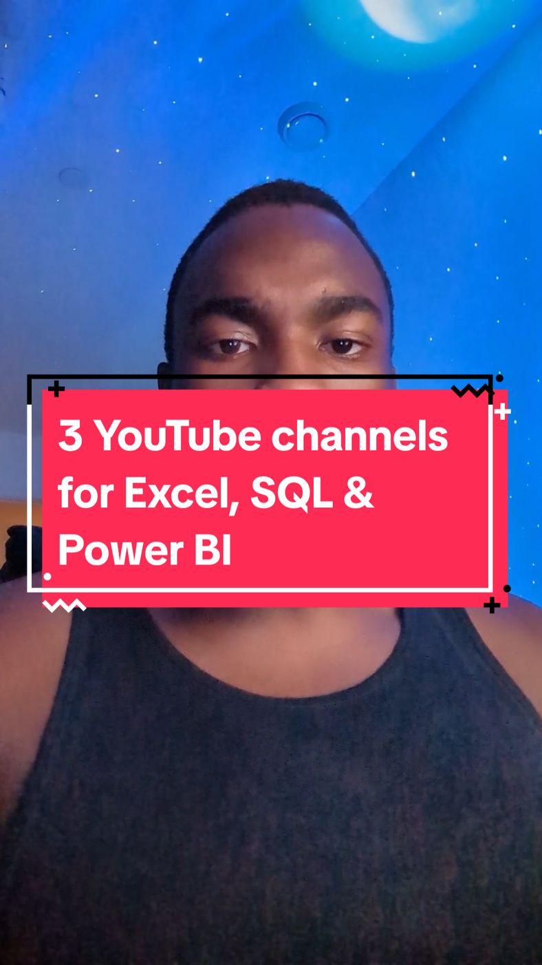Replying to @talk2lawee2010 3 YouTube channels to learn Excel, SQL and Power for data analytics+ data engineering  #dataanalytics #dataengineering #datascience #techtok 