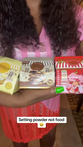 Baking/setting face powders #glamlite #face #settingpowder #bakingpowder #strawberryshortcake #cookiedough #bananacreampie #chocolatecakes #translucent 