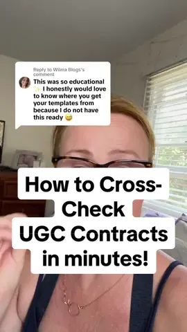 Replying to @Wilma Blogs Struggling with UGC contracts? 😩 Worry no more! 🙌 CHATgpt is here to simplify your task! 🔍 Check out this quick tip to review UGC contracts in minutes. CHATgpt prompt screenshot included!!  #LegalTech #Education #ugctipsandtricks #ugccreators #ugccommunity 