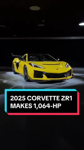 2025 Corvette ZR1 debuts with 1,064-HP! #corvette #c8corvette #chevrolet #chevy #cartok #carcommunity #carsoftiktok 
