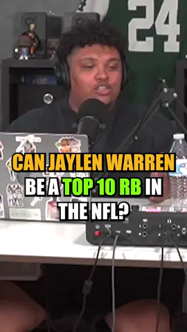 How many RBs is Jaylen Warren better than?