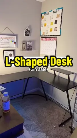 I’m using it as a shipping station but it can be used as a gaming desk! You can’t beat the price on this L-Shaped Desk! #tiktokshopbacktoschool #tiktokshopbacktoschoolsale #ttsacl #lshapeddesk #gamingdesk #wfhhacks #officelife #officedecor 