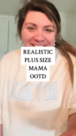 This was as good as it was getting today 😂 #momootd #plussizemom #momfashion #plussizeoutfits #OOTD 