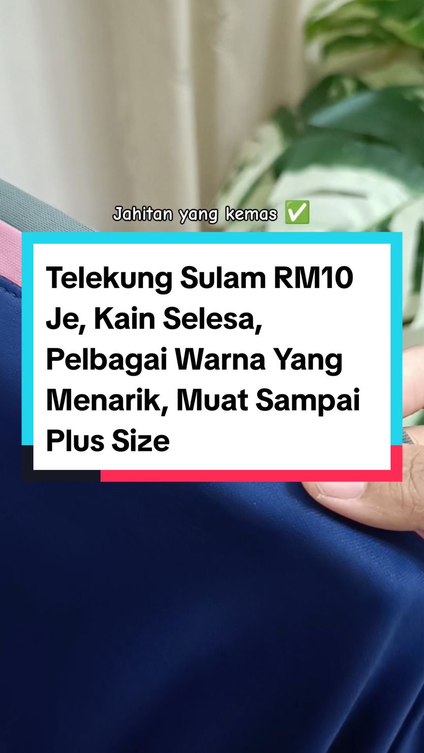 Patutnya grab 3 helai terus haritu! 😭 #telekunglace #telekungsulam #telekungarafahlace #telekungarafah #telekungviralmurah #telekungvietnam #telekungviral #telekungcotton #telekunghantaran #telekungmurah #Telekung Kain Lycra #telekung 