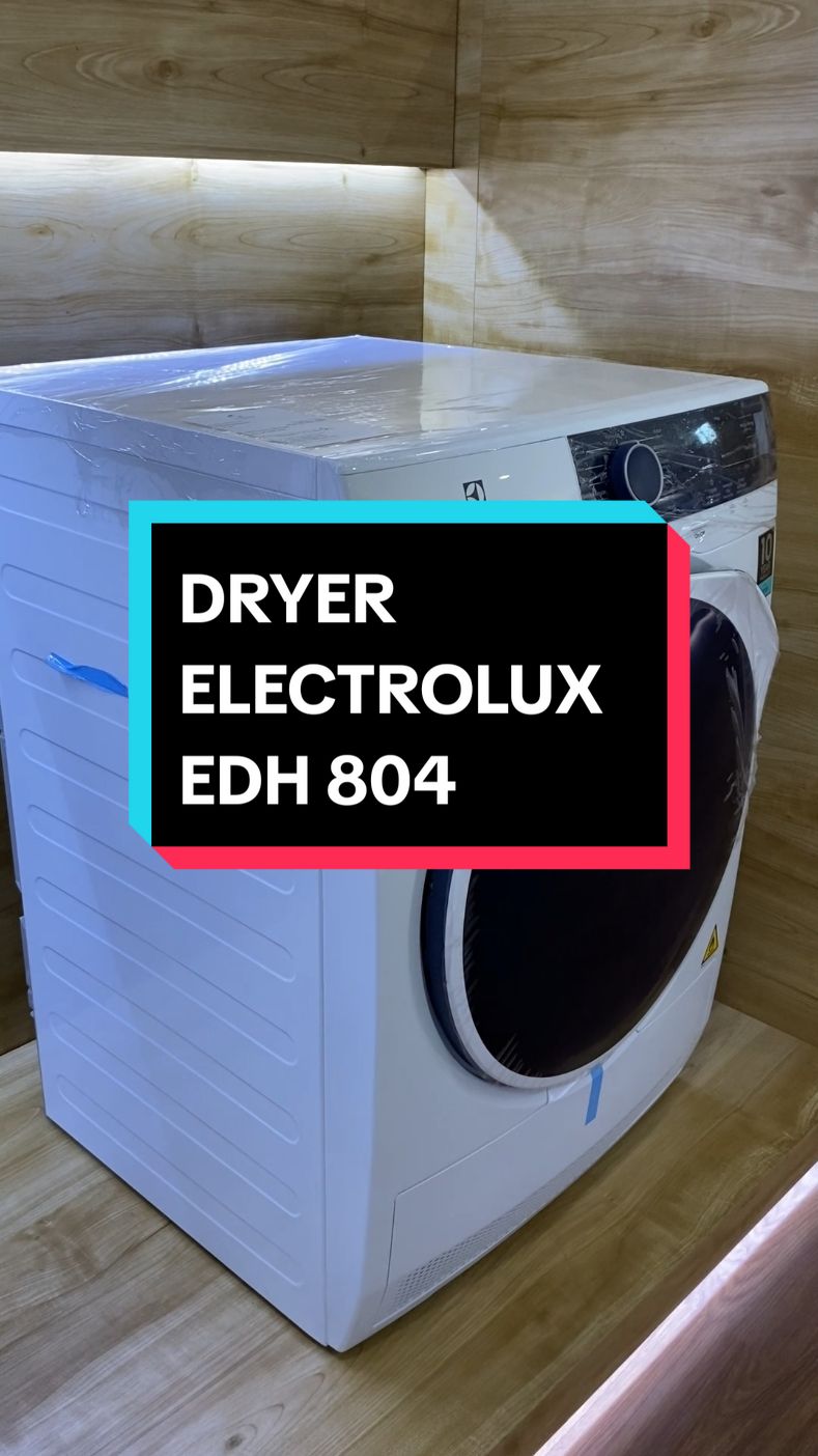 mesin pengering pakaian Electrolux EDH804H5WB #drayer #drayerelektrolux #mesinpengeringpakaian 