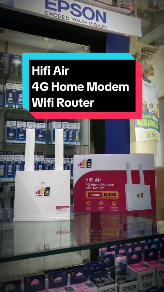 Indosat HiFi hadir untuk mengoptimalkan aktivitas digital kita semua dengan layanan internet yang nyata👍 #tokokomputerterlengkap  #modemwifi  #fypシ゚viral  #trending 