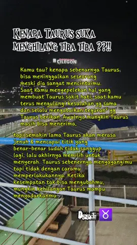 Jadi kalau taurus masih negor , berarti dia masih perduli ... jgn sampe mode pesawat dia aktifin 🌑 #zodiac #taurus #zodiacsigns #astrologytiktok #tarot #tarotreading 