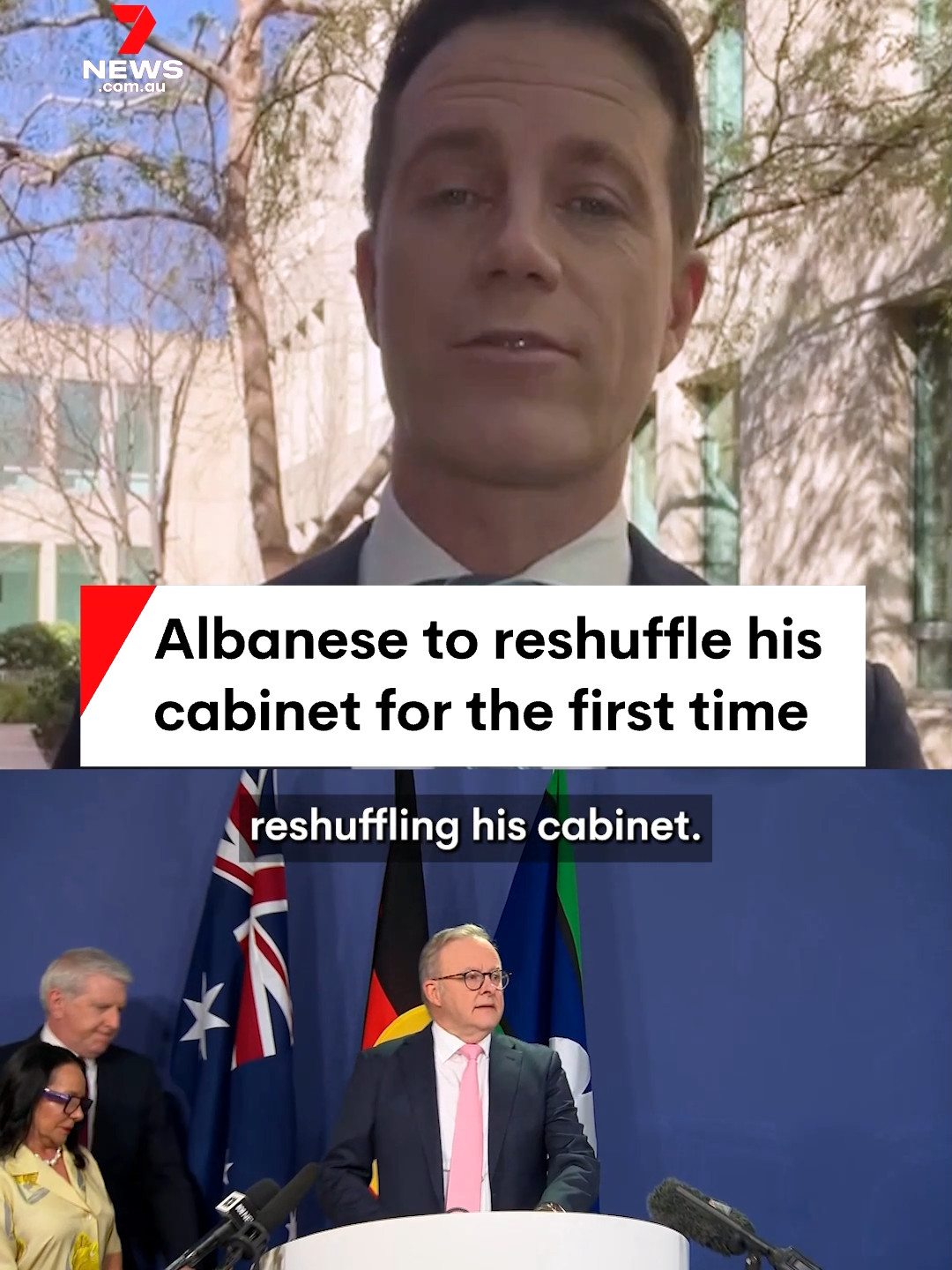 Anthony Albanese is likely to keep any changes to his ministry to a minimum with Sunday's cabinet reshuffle expected to be modest. The Prime Minister wanting to maintain the impression of stability, something he takes great pride in emphasising the fact that he's had the same team since Labor came to power in 2022. #albanese #auspol #politicstiktok #7NEWS