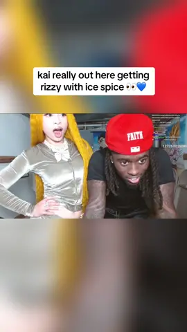 kai really out here getting rizzy with ice spice #kaicenat #icespice #fyp #viral 