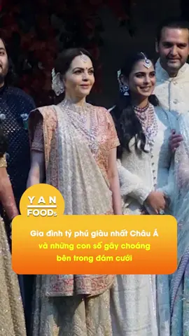Gia đình tỷ phú giàu nhất Châu Á và cái đám cưới xa hoa bậc nhất #yan #yanfood #tiktoknews #tiktokgiaitri #ando