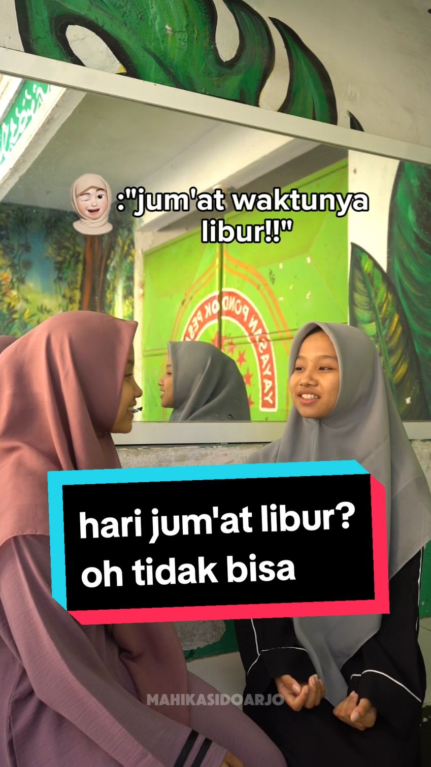 santri hari jum'at istirahat penuh?? oh tidak bisaa...  #fypシ #jumat #santri 