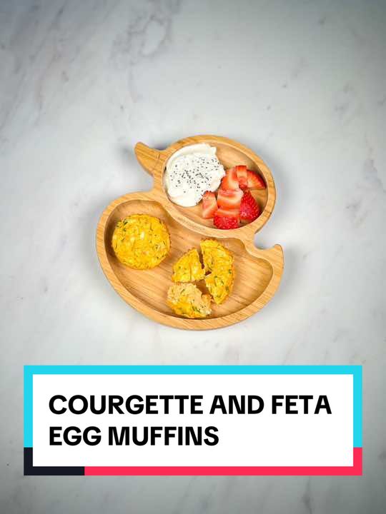 COURGETTE AND FETA EGG MUFFINS! 🥚 AD Did you know that eggs are a nutrient-dense superfood for kids? Packed with over 10 vitamins and minerals, high-quality protein, and essential nutrients like iodine, folate, and vitamin D, eggs are amazing! Studies show eggs keep kids fuller longer, reduce appetite, and provide brain-boosting choline. 🥚💪 Egg muffins are one of the girls’ favorite foods! And I love how customizable they are! For this recipe you’ll need: • 3 British Lion eggs • 50g feta cheese • 50g courgette, grated and water squeezed out Method: 1. Preheat oven to 180°C (350°F) and prepare your muffin tin with muffin liners. 2. In a medium bowl, add the squeezed courgette, eggs, and feta cheese. Mix well. 3. Spoon the mixture into 6 muffin cups. 4. Bake for 20-25 minutes or until the muffins are golden on top. 5. Let them cool slightly before serving. 6. Buon Appetito! 🥚Check out @Egg_recipes for more amazing recipes! 👶🏻 Suitable from 6+ months ❄️ Once cooled, transfer egg muffins to a food storage container and refrigerate for up to 3 days. Egg muffins can be frozen for up to 3 months. Thaw in the refrigerator overnight. To reheat, preheat oven to 160°C (320°F) and warm egg muffins for 5-10 minutes, or until heated through. #eggmuffins #eggrecipes #eggbreakfast #kidsbreakfast #kidslunch #kidsdinner ##eggs #courgettefetamuffin #courgette #feta #zucchini #breakfastmuffins #blw #babyledweaning #blwdinner #blwlunch #blwbreakfast #toddlerrecipes #kidsrecipes #kidsmeals #toddlermeal #toddlerbreakfast #toddlerlunch #easylunch #teatime #kidslunchideas #kidslunchbox #easybreakfast