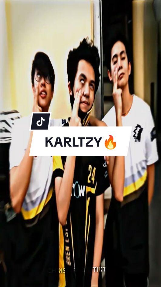 KarlTzy old signature pose is 🔥🔥🔥 #karltzy #mlbb #mplphilippines #xyzbca  #karlito #brenkarl #fyp 