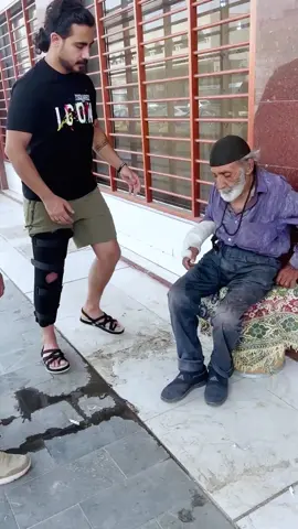 الحمدلله كدرنا ننقذ الحجي من شارع  #مرتضى_هشام_الذهبي  #fyp #viral 