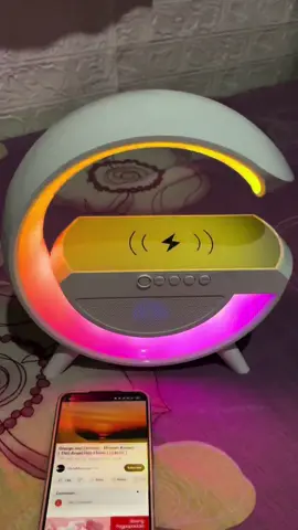 Introducing G shape light speaker & charger for only 299pesos #glight #glightspeaker #gshapebluetoothspeaker 
