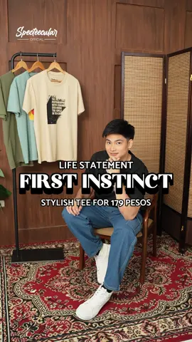 Trust your instincts with our Specteecular Life Statement - First Instinct Tee! Tee embodies the courage to trust yourself, pursue your passions in styling and empower yourself with every wear! Shop yours now! 😁 #Specteecular #apparel #fyp #musthave #fashion #tiktok #newarrivals 