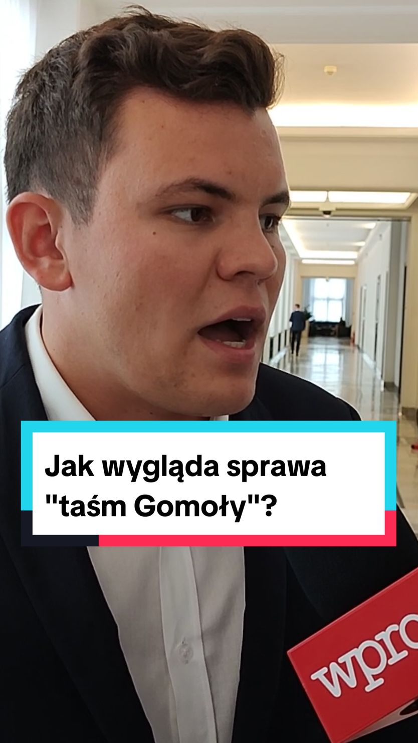 Adam Gomoła tłumaczy na jakim etapie jest jego sprawa dotycząca opublikowania taśm z rozmowy z jednym z kandydatów w wyborach samorządowych  #sejm #polityka #gomola #warszawa 