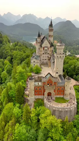 Not real? Visit the one and only disney castle Neuschwanstein in Germany.  #disney #neuschwanstein #medieval #castle #fairytail #fantasy #travel #germany #fyp #viral 