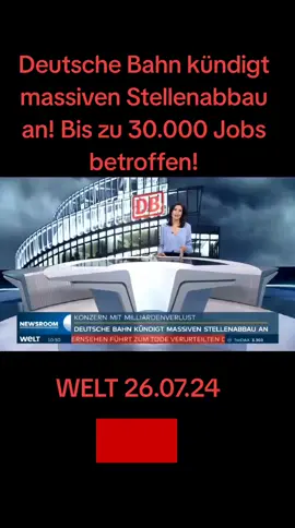 #db #lutz #bahn #schulden #job #abbau #Nachrichten #news #WELT #fyp 