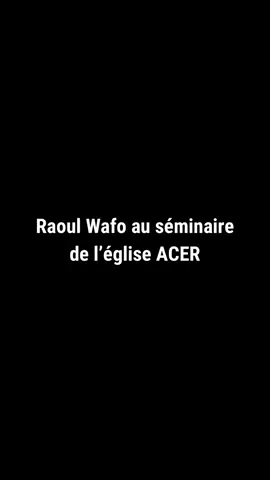 Réponse à @D.G🇧🇫🤍 C’est un séminaire qui s’est déroulé en France. C’est l’église ACER qui l’a organisé et a invité Raoul Wafo. Donc c’est bien en EURO !!! Arrêtez de parler pour rien #Dieu #foi #eglise #pasteur 