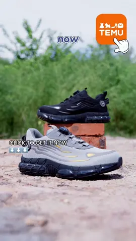 🔨 Staying safe on the job never looked so good! Check TEMU'S latest work safety shoes, built to withstand any challenge while keeping you comfortable.
