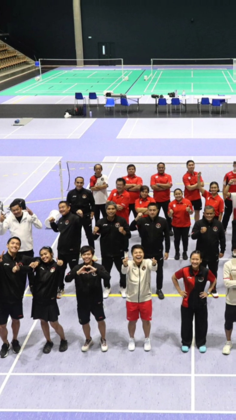jantung aman?? 🫵🏻 WANI LAHHH 😭🤣 bismillah, good luck all 🇮🇩🔥 #badmintonindonesia #timindonesia #olimpiadeparis2024 