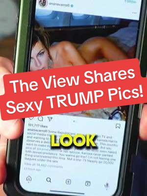 The View Shares Naked Photos of Melania Trump! 😲💃 #donaldtrump #trump #trump2024🇺🇸 #melania #theview #republican