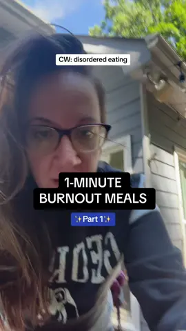 What are your go-to burnout meals? 🤔 🍽️  #burnout #adhd #mealprep
