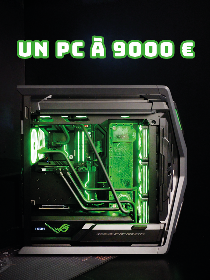 Voici le résultat de ce superbe watercooling custom. Autant vous dire qu'il est bien refroidi :) #watercoolingpc #pcgamer #infomaxparis #watercoolingcustom #pc