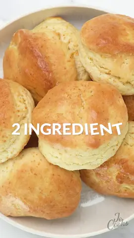 You won't believe how easy these 2-Ingredient Scones are! 🥐✨ With just self-rising flour and heavy cream, you can whip up a batch of soft, fluffy scones in no time. Perfect for breakfast, tea time, or a quick snack. Recipe-- https://www.jocooks.com/recipes/2-ingredient-scones/ #2ingredients #scones