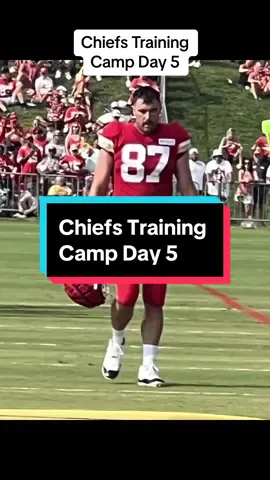 Getting to experience Chiefs Training Camp Day 5 was so cool. Can’t wait for tomorrow. Hopefulyl can get some autographs.#fyp #foryou #taylorswift #taylornation #swifties #swiftok #chiefskingdom #traviskelce #tayvis #swiftie #newheights #patrickmahomes @Taylor Nation @Taylor Swift @Travis Kelce @Chiefs @New Heights 