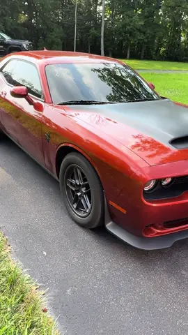 Dirty Demon 170 with the drag strip numbers still on the glass… 😏💪👌 #cars #dodge #demon #170 #mopar #moparnation #edit #media #wow #fyp #viral 