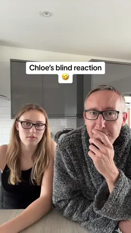 Chloe blind reacting 🤣 #blindreact #blindreaction #blindreacting #shaggy #girlnextdoor 