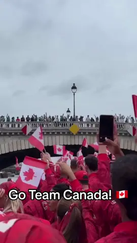 Go Canada Go!! 🇨🇦 so inspiring to see our athletes in the Opening Ceremony 🎥: @Team Canada #teamcanada #paris2024 #olympics #openingceremony 