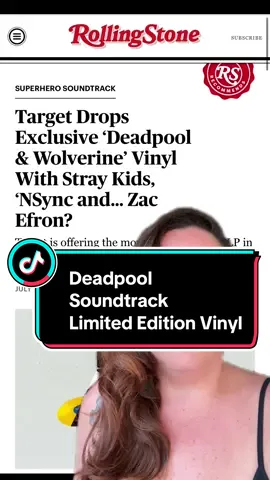 Deadpool soundtrack limited edition Wolverine yellow #nsync #deadpool #deadpoolandwolverine #vinyl #limitededition #target #byebyebye #soundtrack @*NSYNC @Lance Bass @JC Chasez @Chris Kirkpatrick @Joey Fatone 