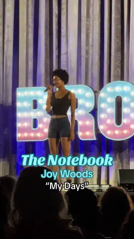 Seeing Joy Woods live is how I want to spend My Days @BroadwayCon @The Notebook #broadway #thenotebookmusical #theatre #broadwaycon 
