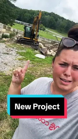 New project!🐴 #horsefarm #farmproject #horsebarn 