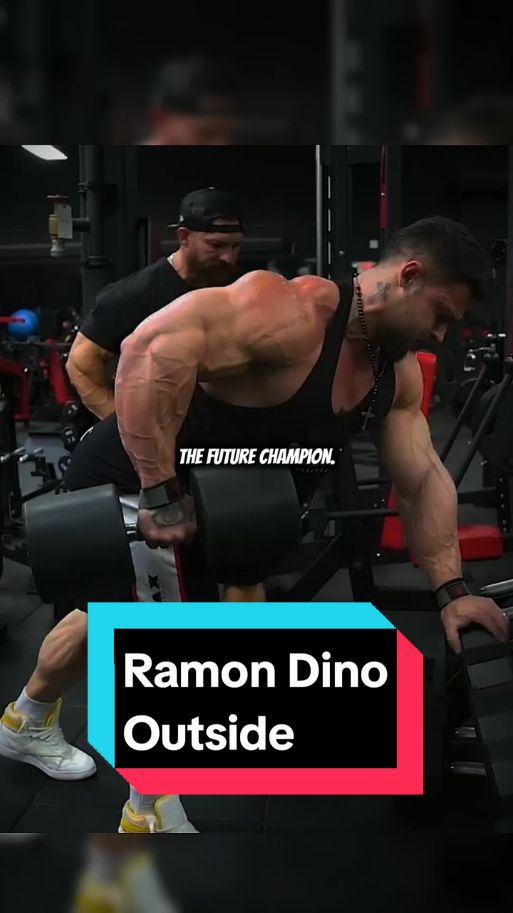 Ramon Dino - Outside. #ramondinopro #gym #bodybuilding #cbum 