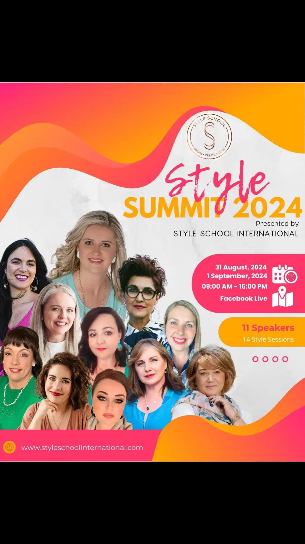 Global online event 😍😍😍https://facebook.com/events/s/style-summit-2024/1032615711626747/