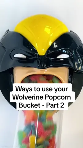 Replying to @SophJ916 You okay, bub? You’ve hardly touched your Wolverine Popcorn Bucket candy salad. #DeadpoolAndWolverine 