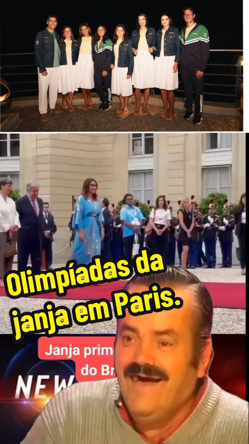 #Meme #MemeCut #CapCut  Janja em Paris nas olimpíadas. 