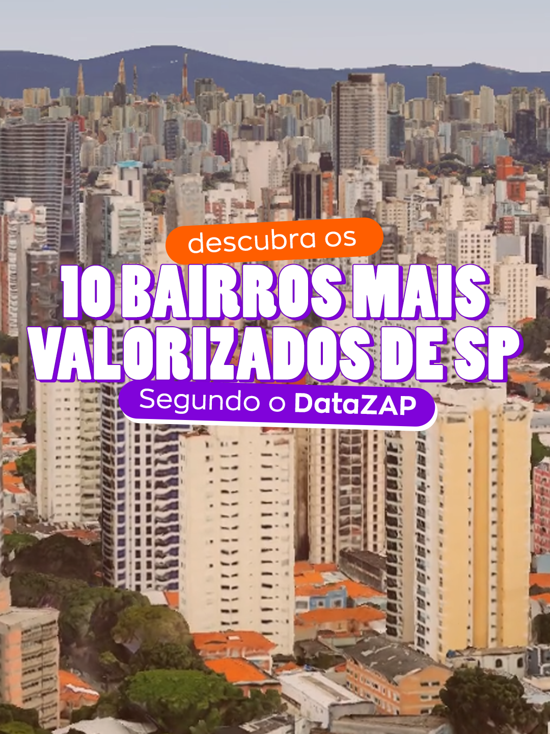 Pensando em se mudar para SP? Reunimos os 10 bairros mais valorizados da região! 🏠✨ E aí, qual mais te interessou?  🤩