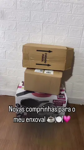 Novas comprinhas prt 1 🌸#mercadolivre #entregafull #enxovaldecasanova #montandomeuenxoval #deixaelacomascoisasdela #paneladepressao 