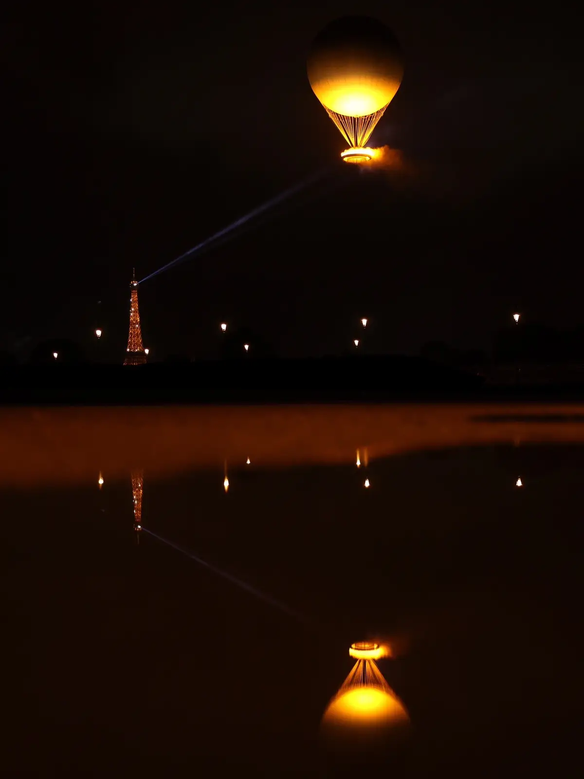 Shining over Paris 💫   #paris2024 #olympics #openingceremony 