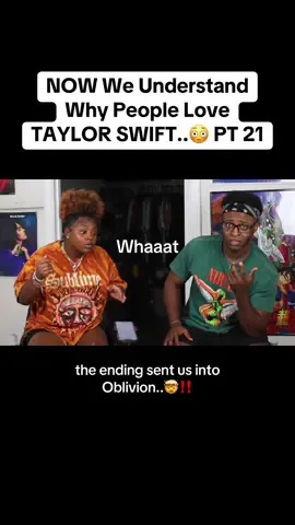 Y’all this was the most confused we’ve ever been on a Taylor Swift song 😨😂 check out the 26 minute UNCUT version on Patreon, we were even more confused over there 😂😂‼️ #taylorswift #howdiditend #taylor #erastour #eras #ttpd #songwriter #reaction 
