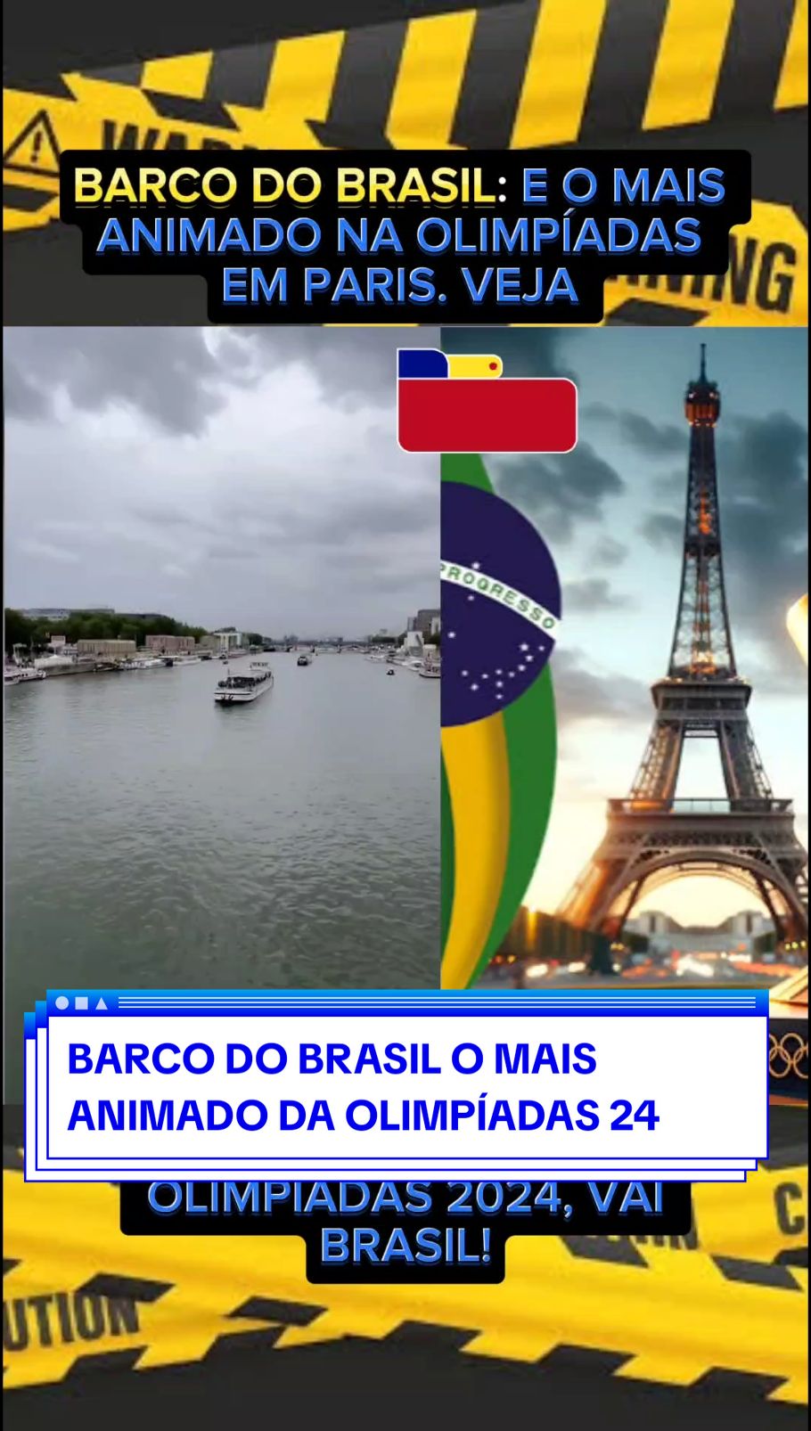 BRASIL CHAMA ATENÇÃO EM PARIS VEJA! #noticias #news #olimpíadas 