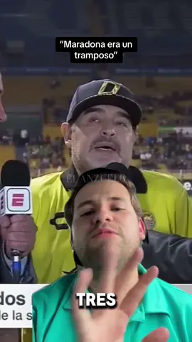 “Maradona era un tramposo” #diegomaradona #argentina #futbol⚽️ #debate #tiktokdeportes⚽ 