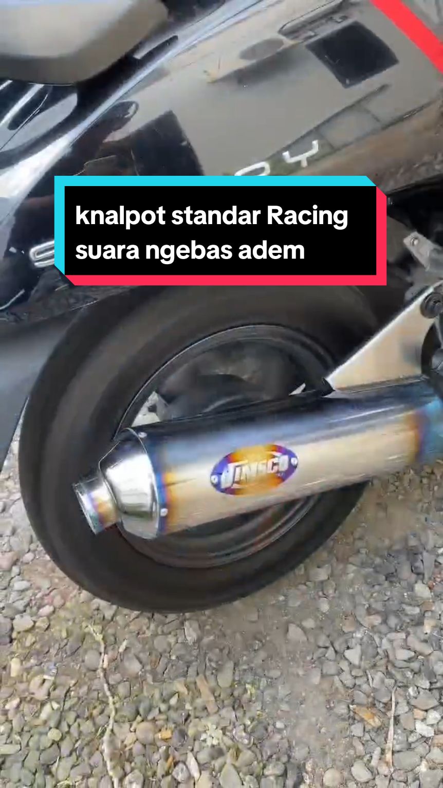 knalpot standar Racing suara ngebas adem untuk motor matic dan manual #knalpotstandarracing #knalpotngebasadem #knalpotracingharian #knalpotmatic 