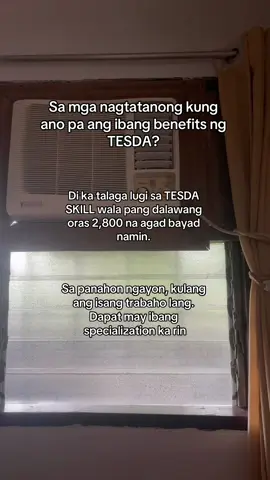 Tapos may next naman daw silang pupuntahan for home service. Try nyo nadin mag TESDA.  #TESDA 